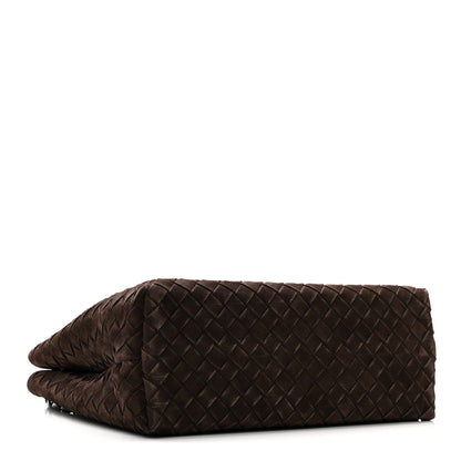 Bottega Veneta Suede Intrecciato Medium Andiamo Shoulder Bag Fondant 4 of 9