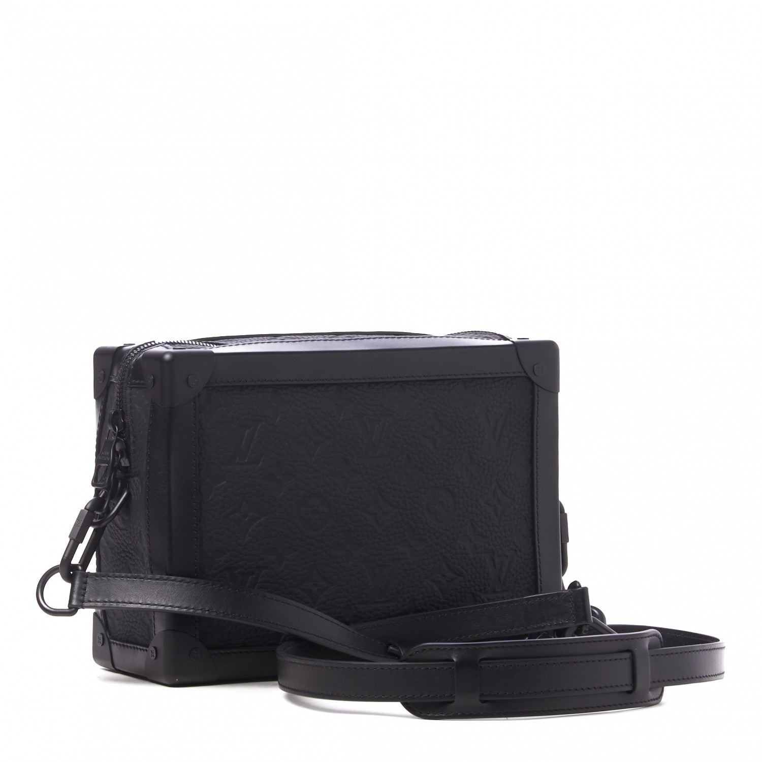 Louis Vuitton Taurillon Monogram Soft Trunk Black 2 of 7