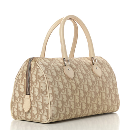 Christian Dior Monogram Vintage Flowers Boston Beige 3 of 16