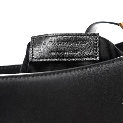 Saint Laurent Smooth Calfskin Le 5 A 7 Hobo Black 7 of 10