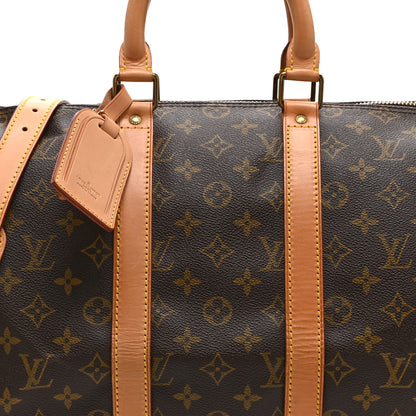 Louis Vuitton Monogram Keepall Bandouliere 45 7 of 9