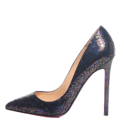 Christian Louboutin Pigalle 120 Spotlight Pumps 35 Blue Khol 1 of 7