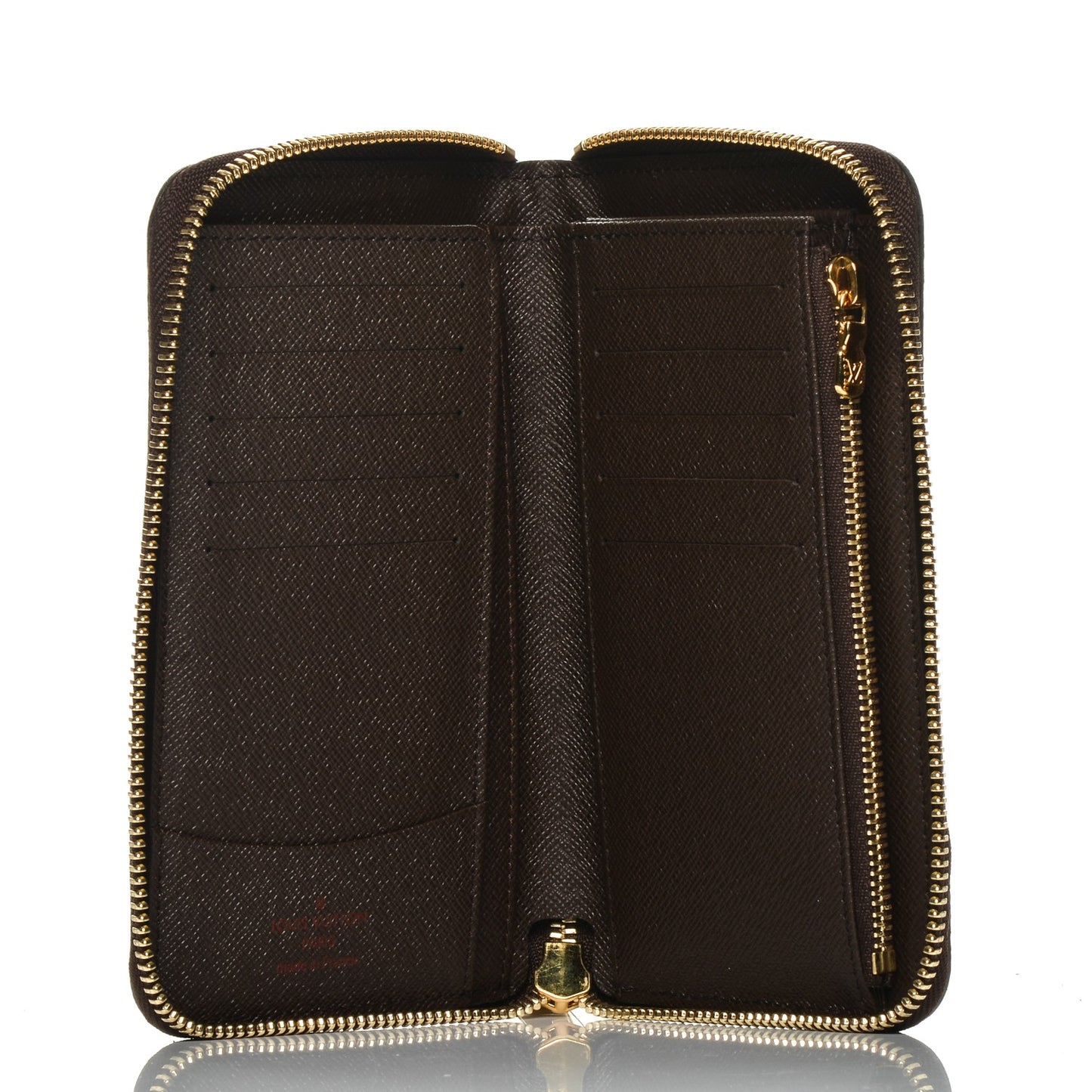 Damier Ebene Zippy Compact Wallet
