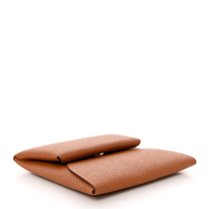 Hermes Epsom Bastia Coin Purse Gold 4 of 7