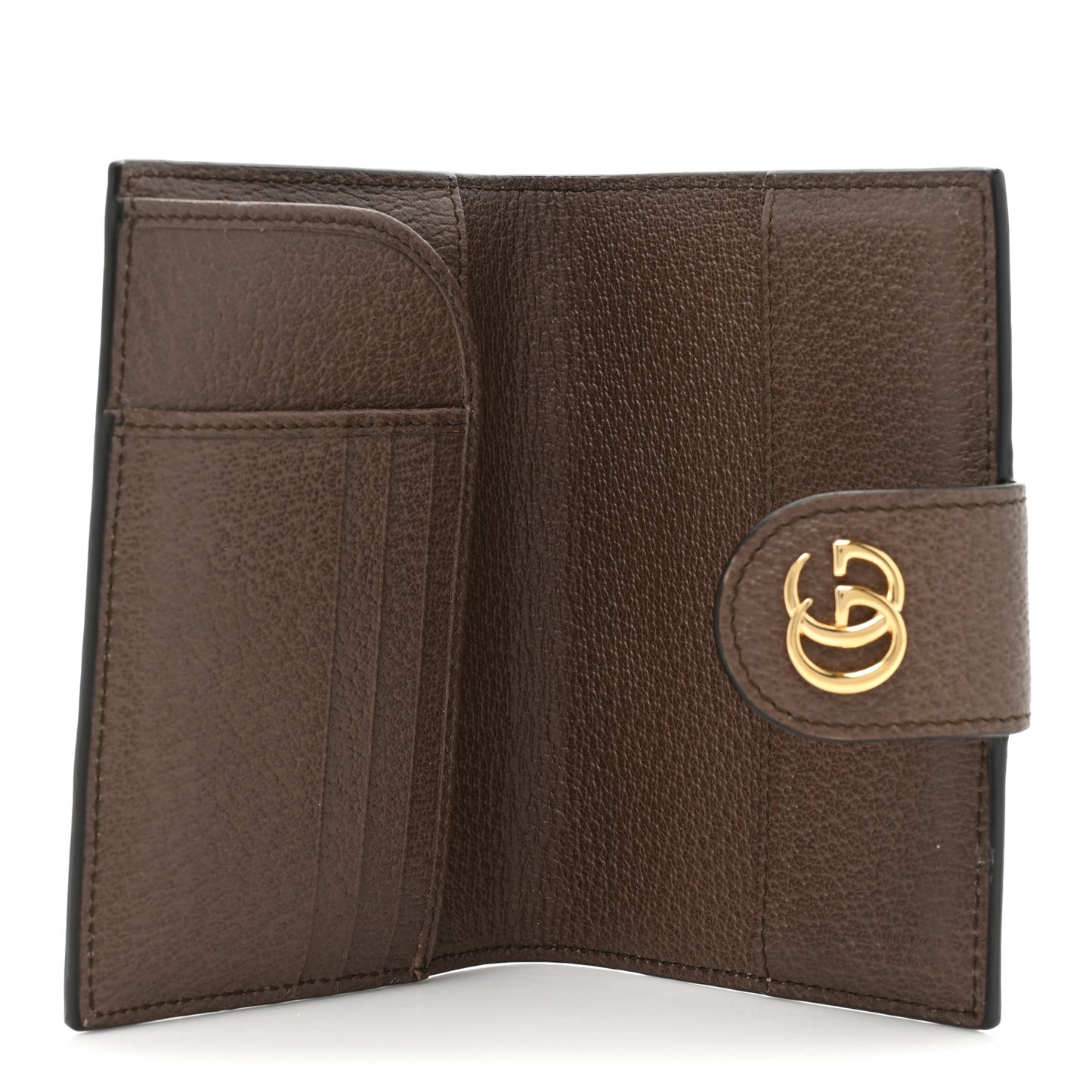 GG Supreme Monogram Web Ophidia Passport Case Beige New Acero