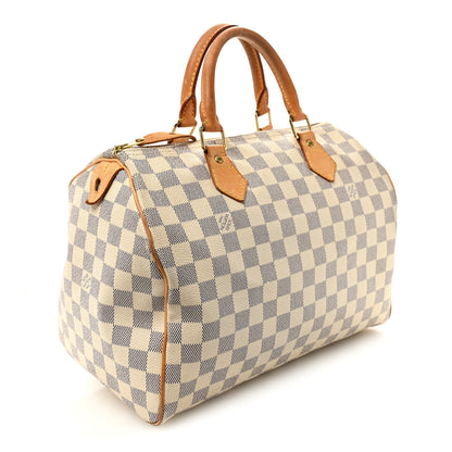 Louis Vuitton Damier Azur Speedy 30 3 of 12