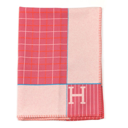 Hermes Wool Cashmere Avalon Passe-Passe Blanket Figue 1 of 3