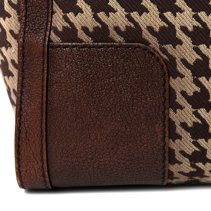Gucci Fabric Pied De Poule Medium Seventies Web Boston Brown 28 of 36