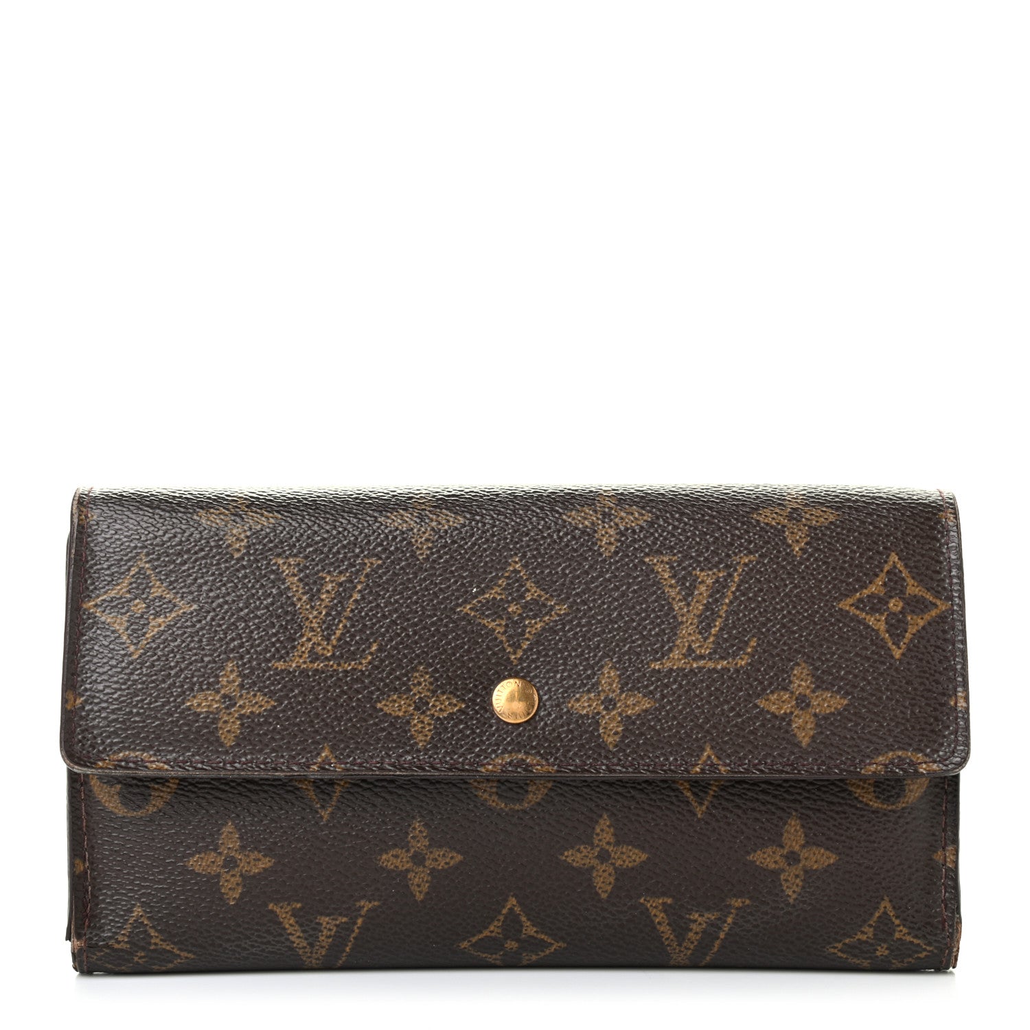 Louis Vuitton Monogram Porte Tresor International Wallet 1 of 9