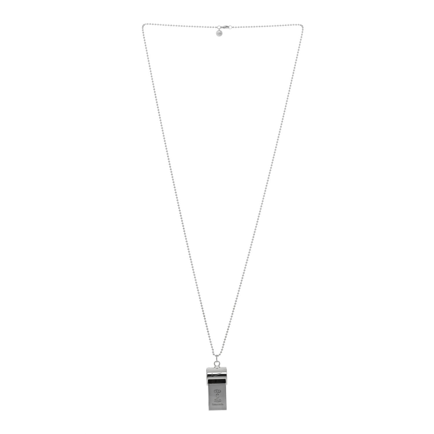 Tiffany X NIKE Sterling Silver Whistle Pendant Necklace 3 of 5