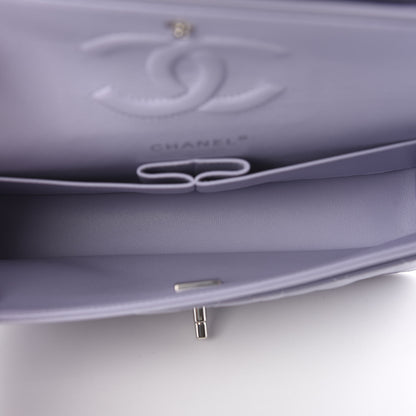 Chanel Caviar Quilted Medium Double Flap Light Purple 4 of 8