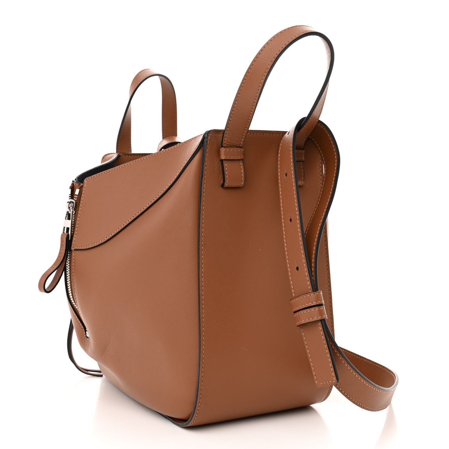 Loewe Calfskin Small Hammock Shoulder Bag Tan 3 of 13