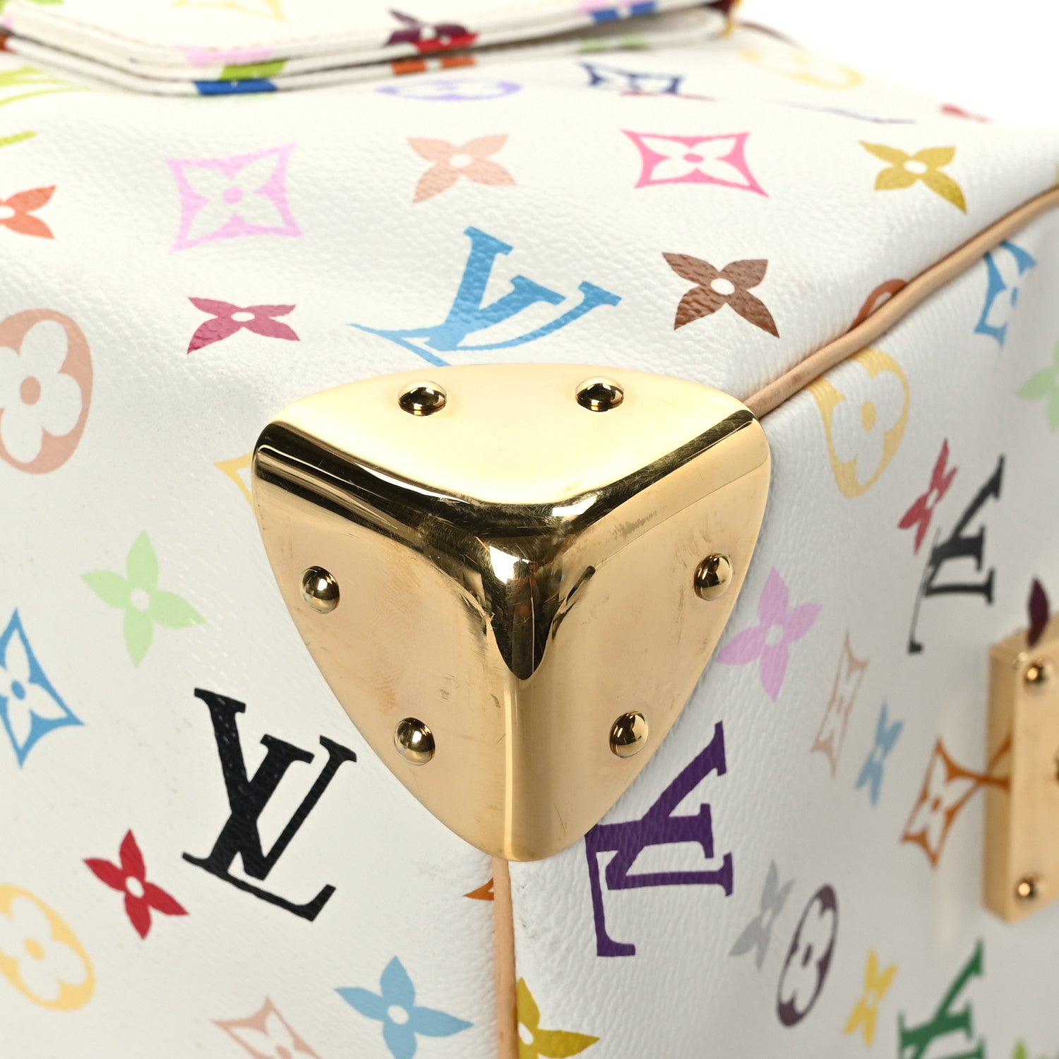 Louis Vuitton Monogram Multicolor Speedy 30 White 7 of 10