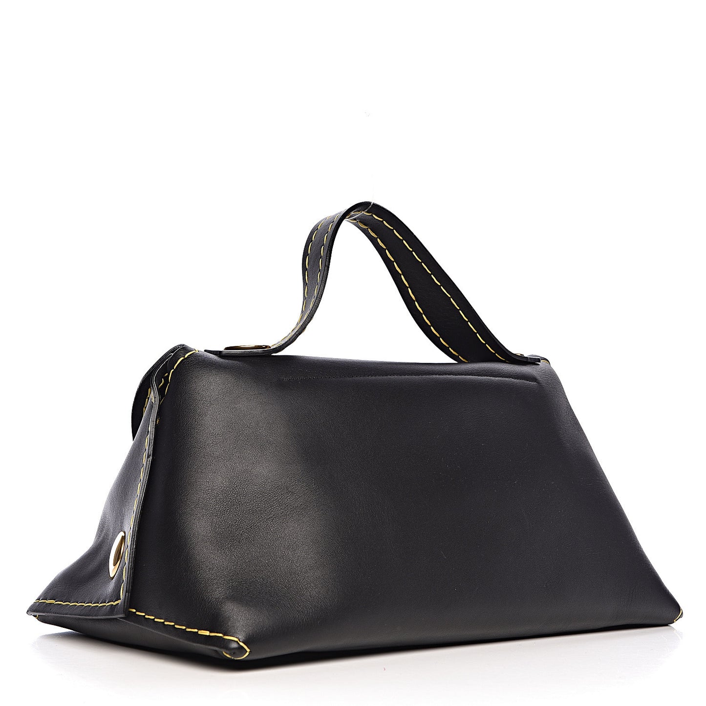 Calfskin Orb Bag Black