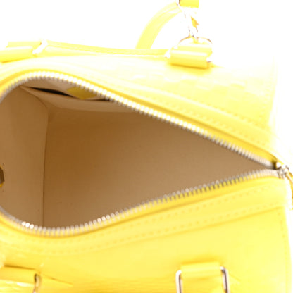 Louis Vuitton Damier Facette Speedy Cube PM Yellow 5 of 9