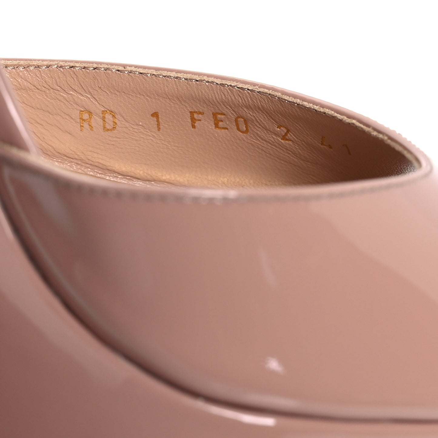 Patent Tan-Go 55/155mm Platform Sandals 41 Rose Cannelle