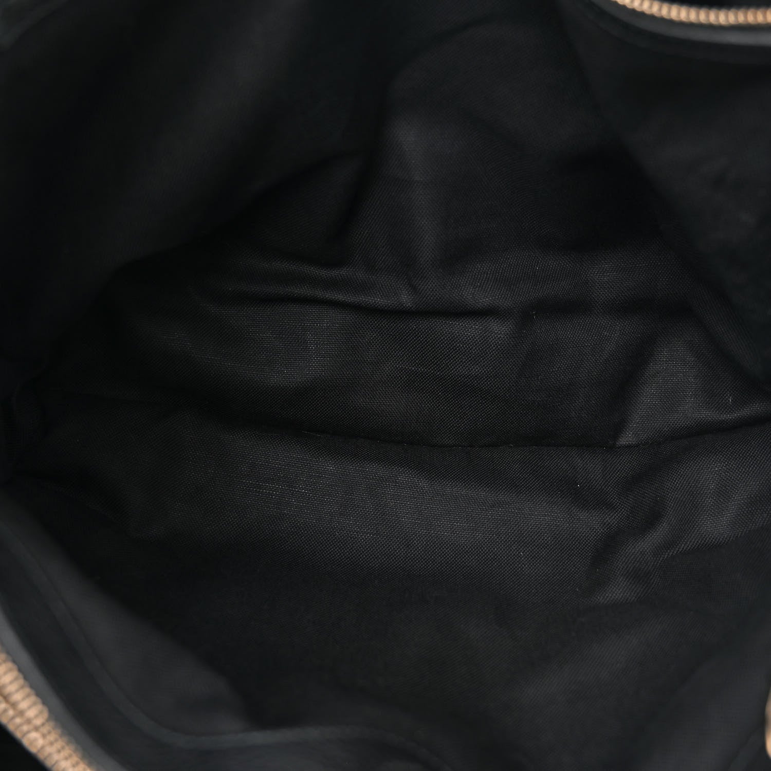 Gucci Pebbled Calfskin Large Bamboo Shopper Tote Black Black 5 of 11