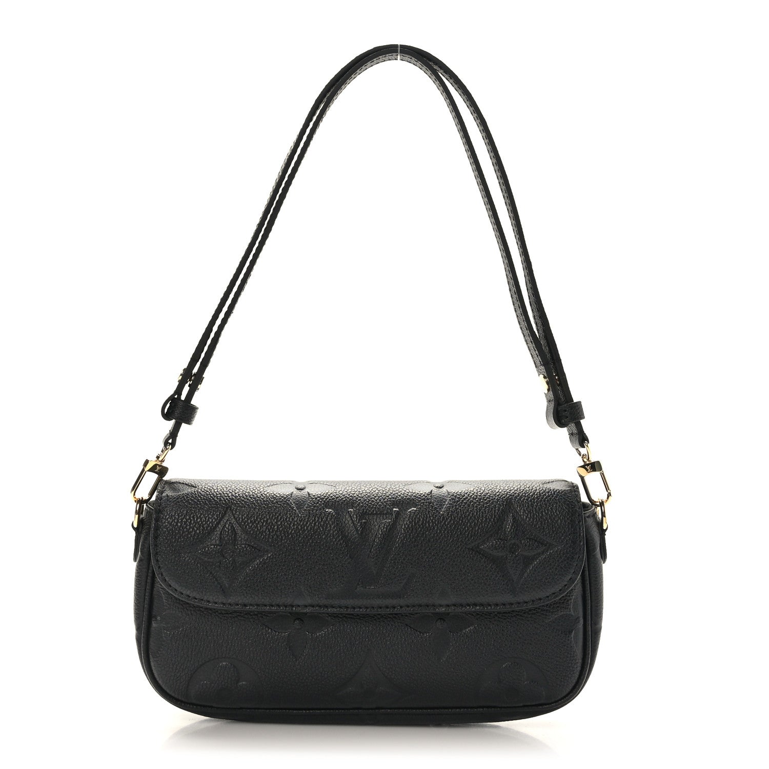 Louis Vuitton Empreinte Monogram Giant Ivy Wallet On Chain Black 1 of 8