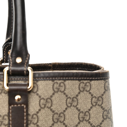 Gucci GG Plus Monogram Joy Vertical Tote Dark Brown 13 of 17