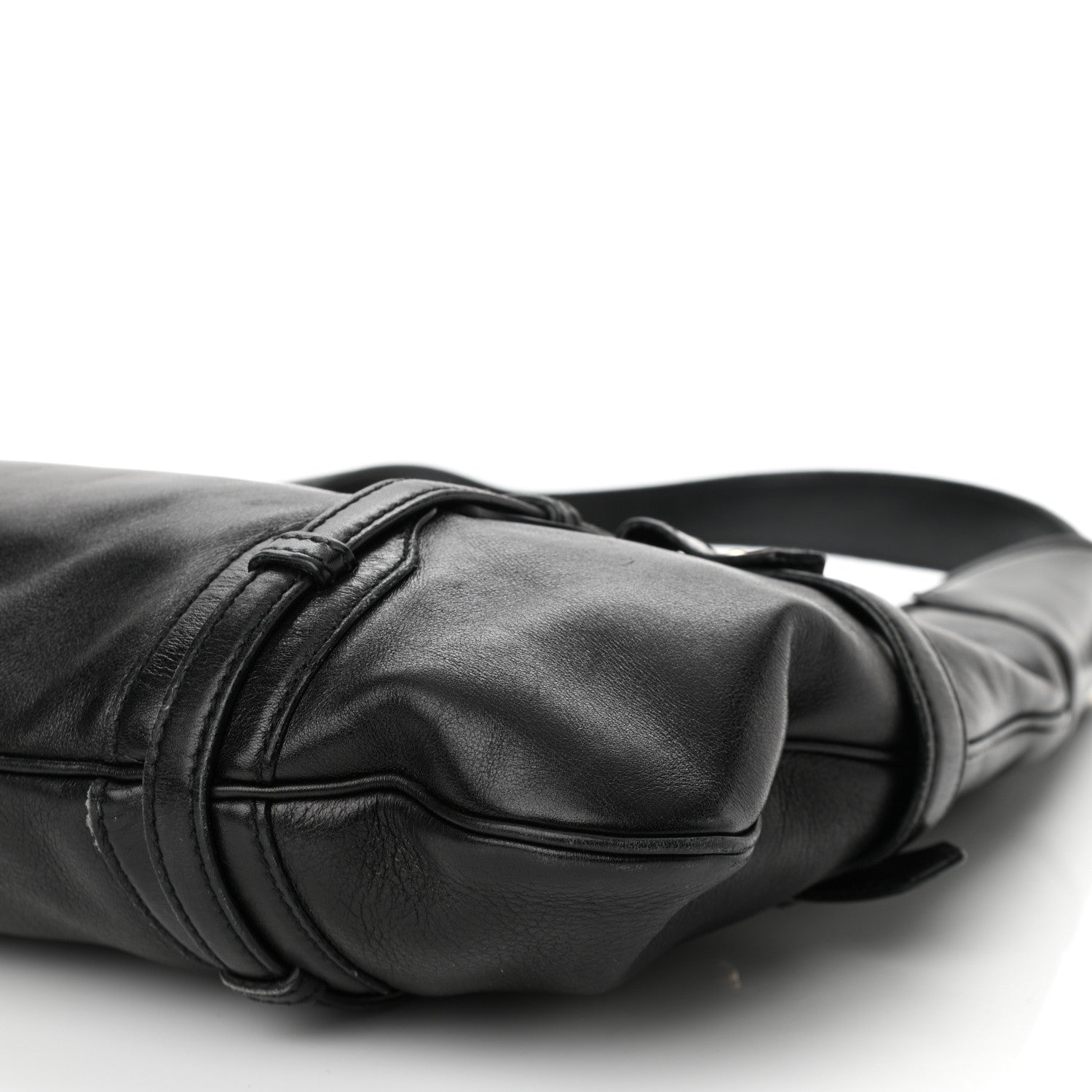 Gucci Calfskin Horsebit 85th Anniversary Hobo Black 9 of 12