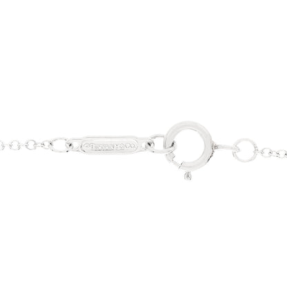 Tiffany Platinum Diamond Mini Paper Flowers Cluster Pendant Necklace 4 of 6