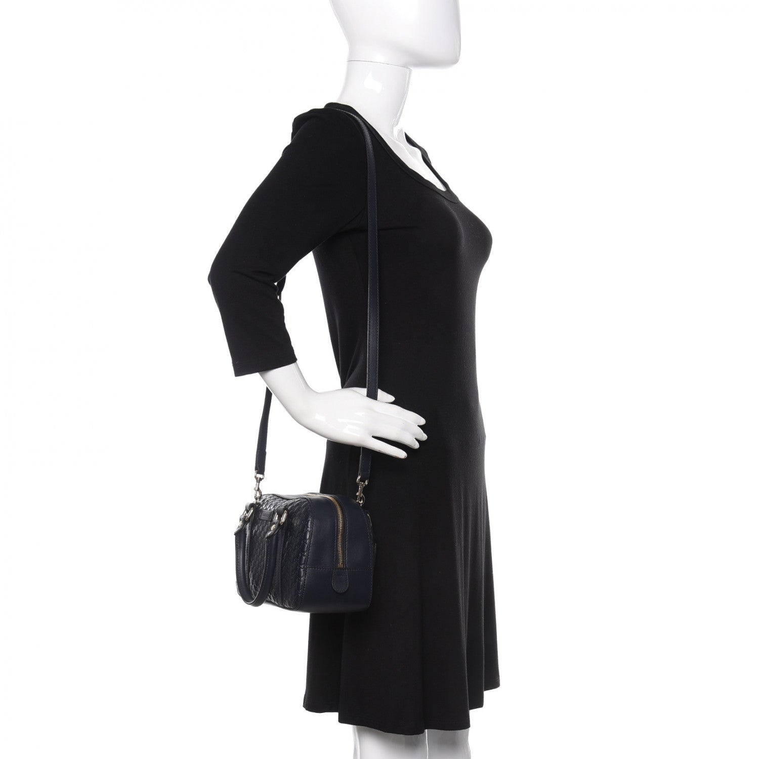 Gucci Soft Microguccissima Small Crossbody Bag Blue 2 of 9