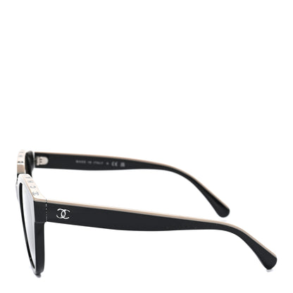 Chanel Acetate CC Butterfly Sunglasses 5414-A Black 3 of 8