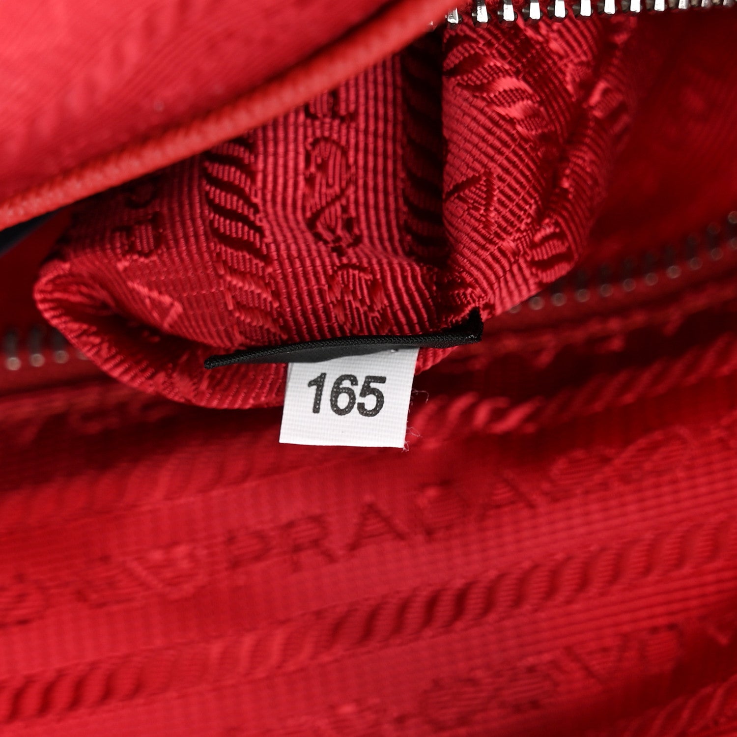 Prada Nylon Tessuto Impuntu Quilted Backpack Rosso 8 of 11