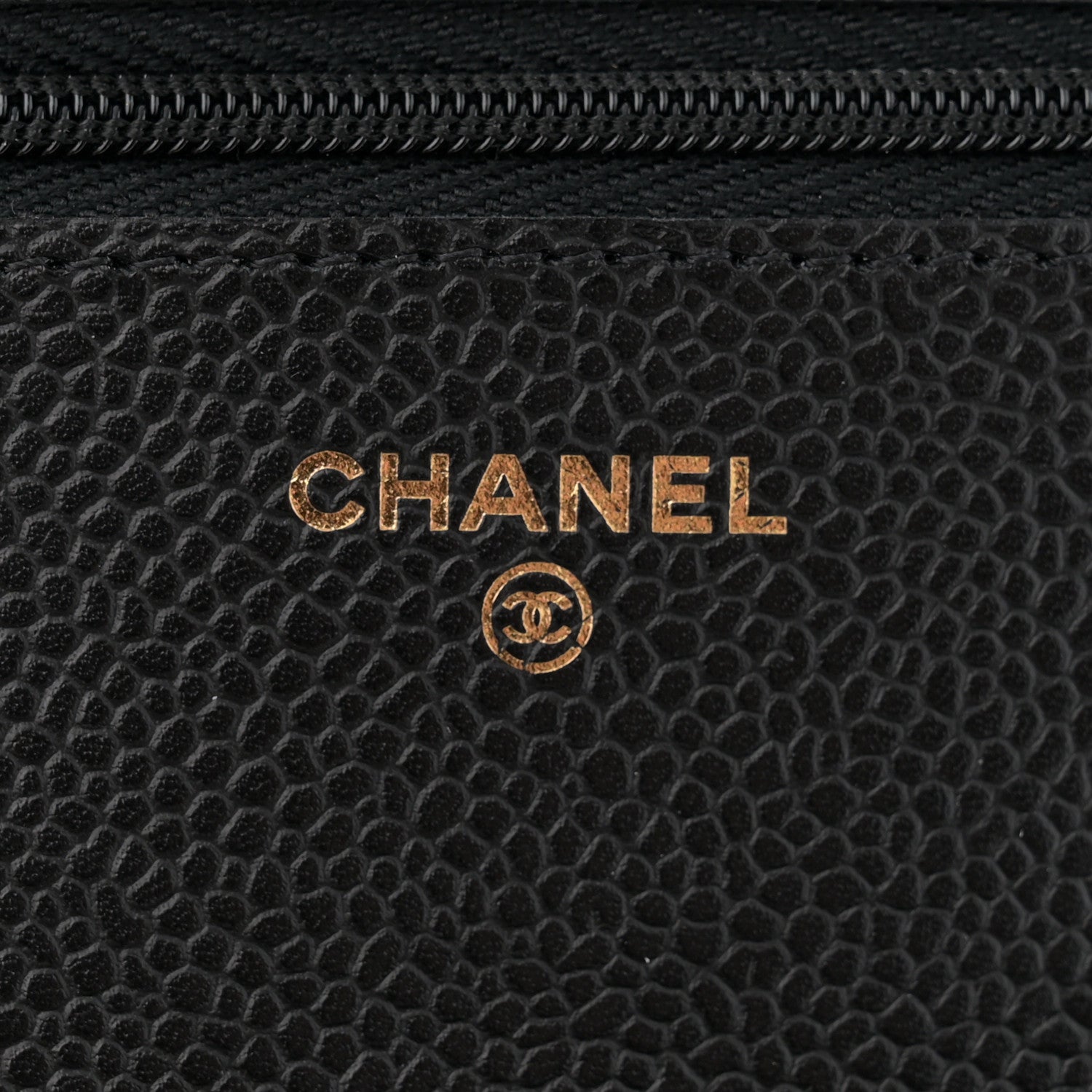 Chanel Caviar Quilted Wallet On Chain WOC Black 6 of 12
