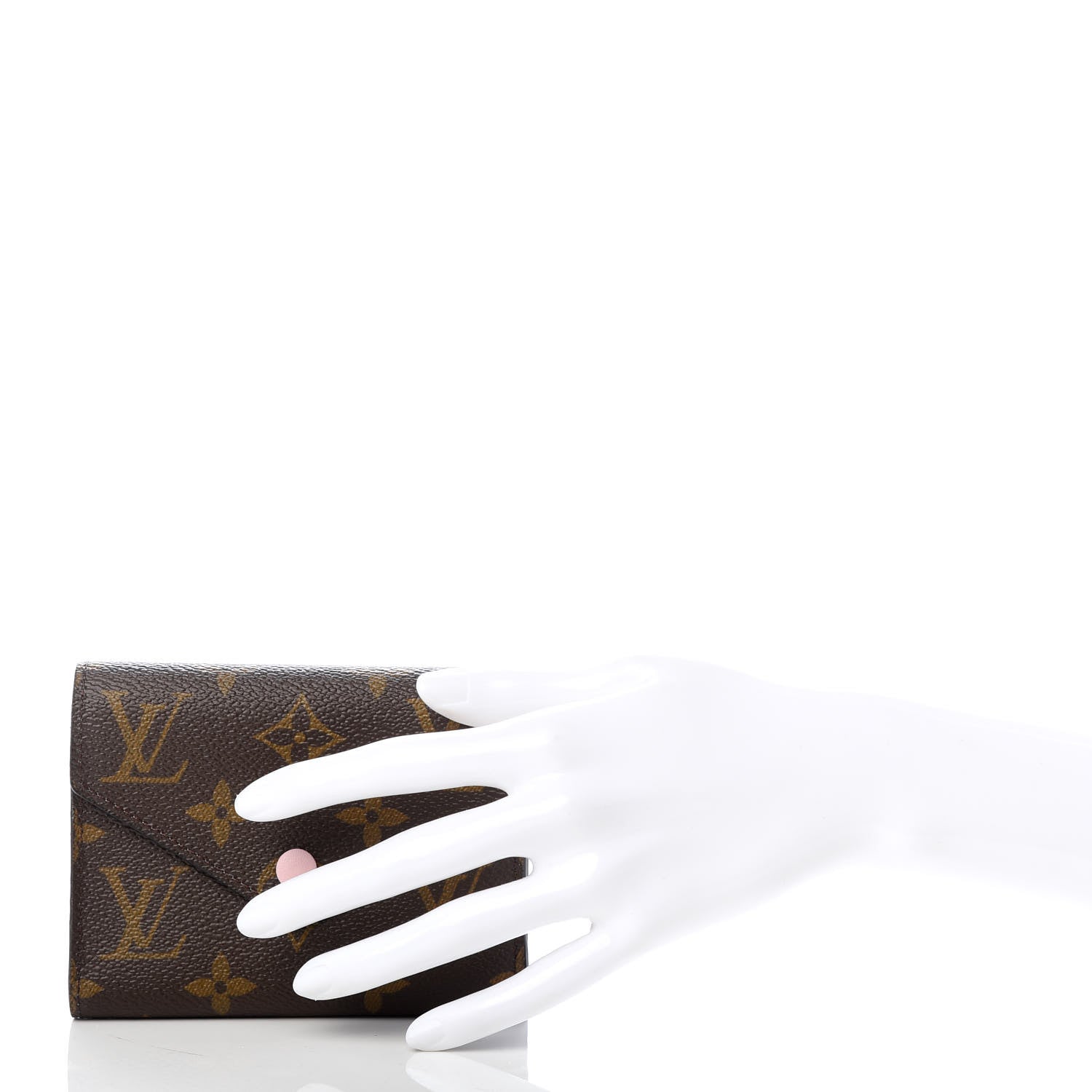 Louis Vuitton Monogram Victorine Wallet Rose Ballerine 2 of 7