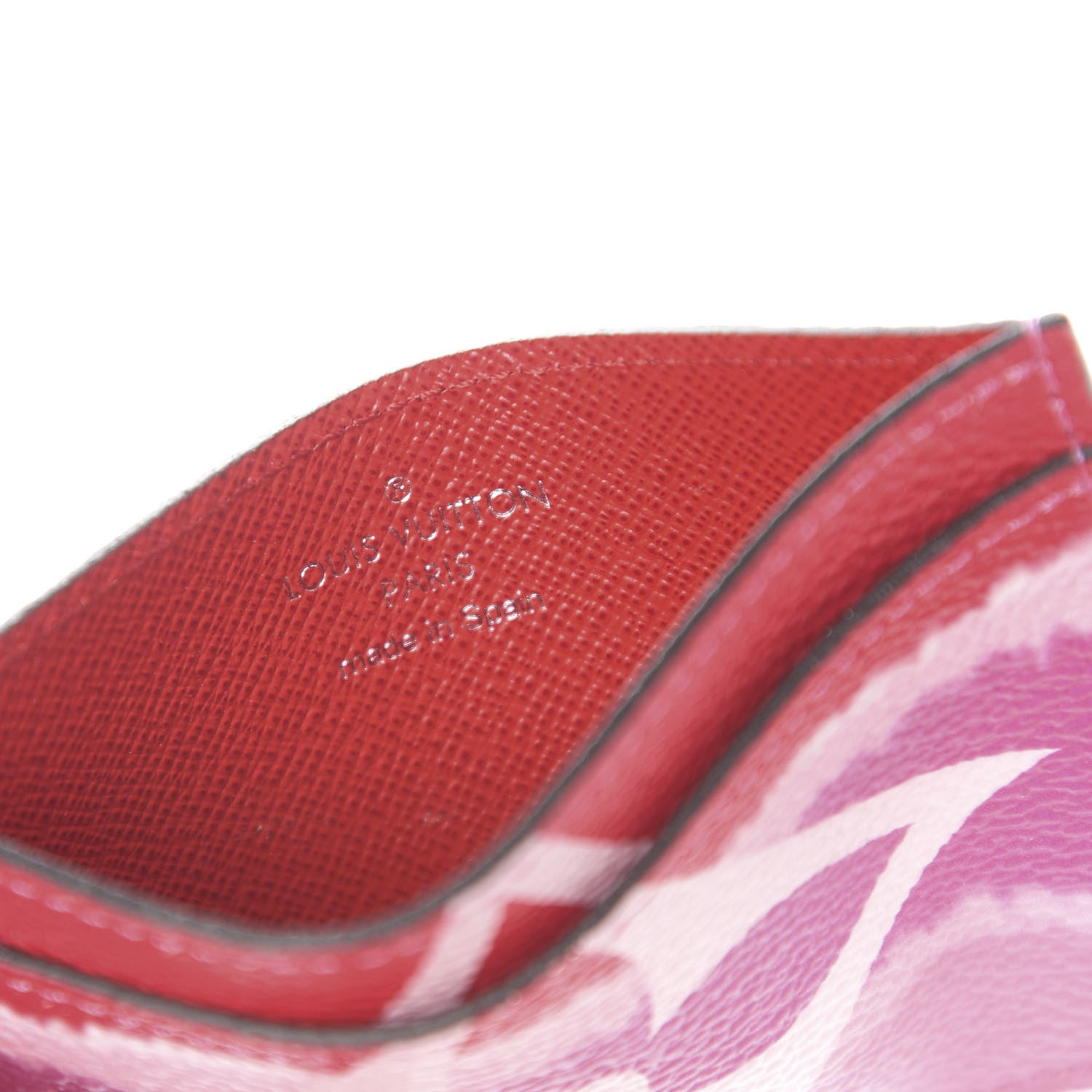 Louis Vuitton Monogram Escale Card Holder Rouge 6 of 7