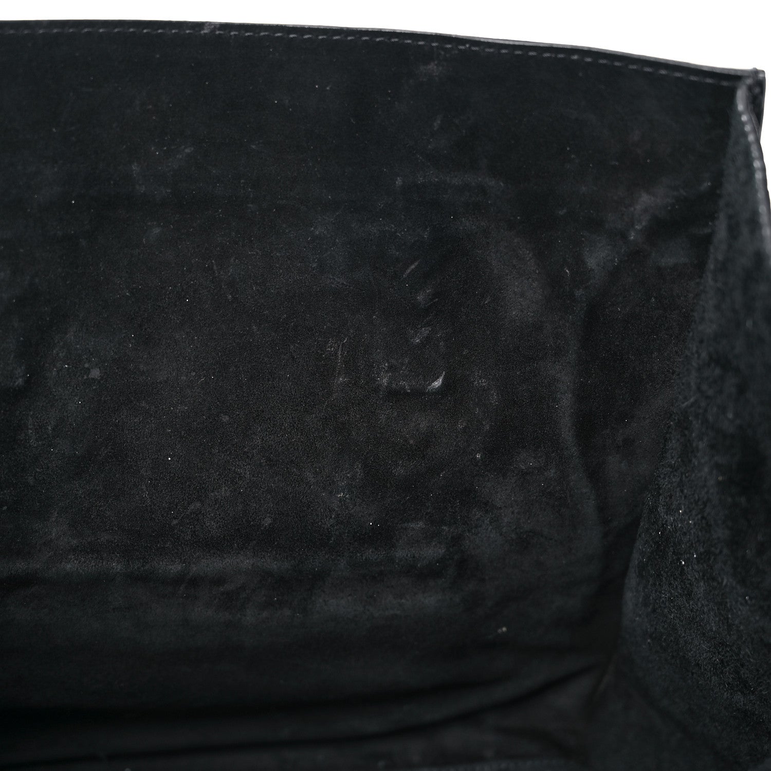 Celine Calfskin Crocodile Embossed Medium Phantom Luggage Black 18 of 28