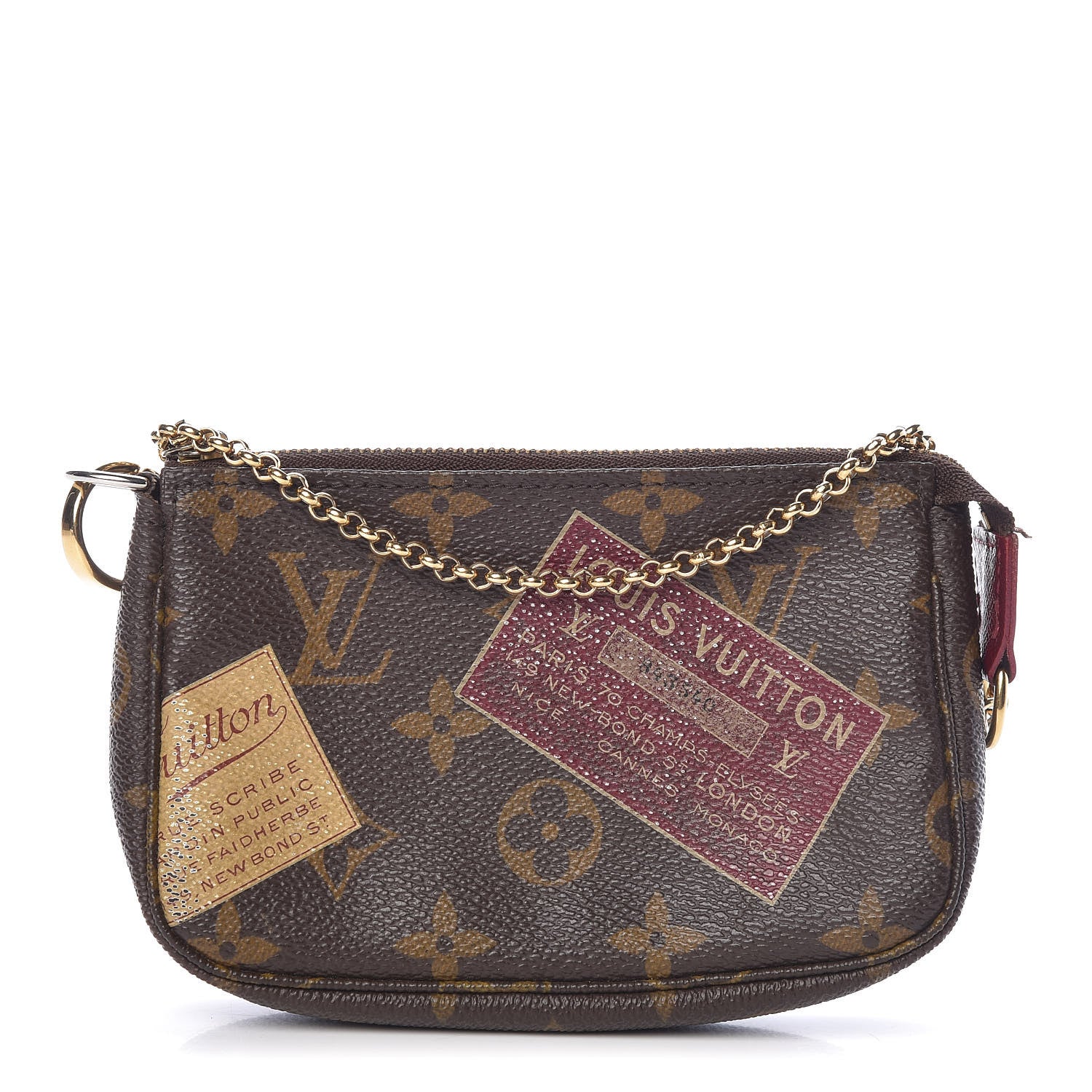 Louis Vuitton Monogram Trunks and Bags Mini Pochette 1 of 13
