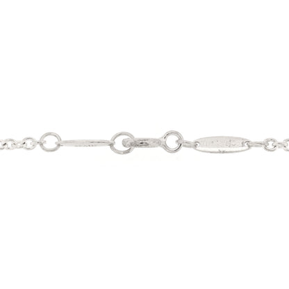 Tiffany Sterling Silver Elsa Peretti Open Heart Charm Bracelet 3 of 3