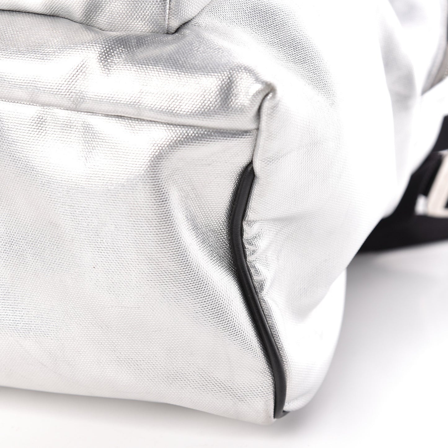 Nylon Metallic Hunting Backpack Silver