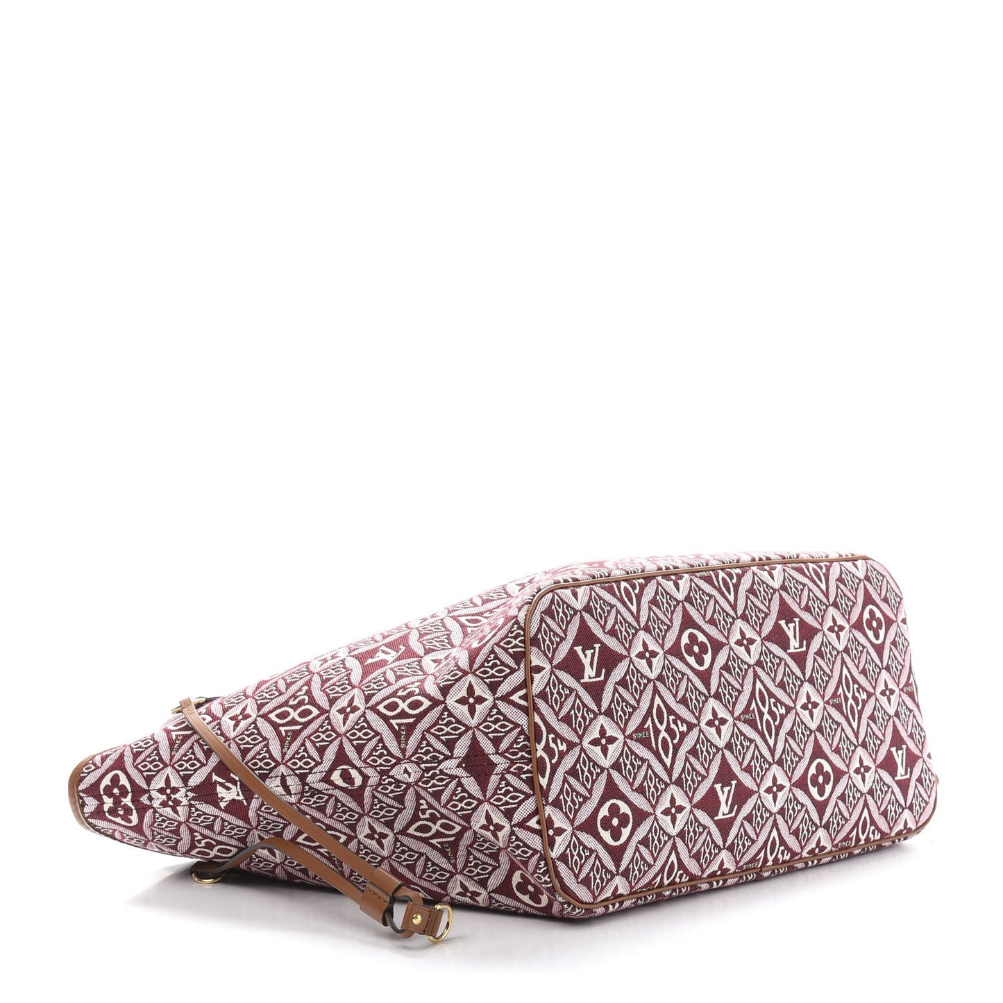 Jacquard Since 1854 Neverfull MM Bordeaux