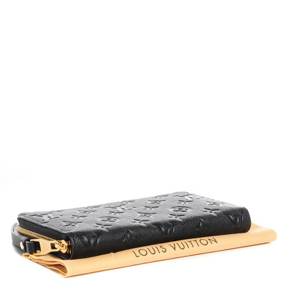 Louis Vuitton Empreinte Zippy Wallet Black 5 of 8