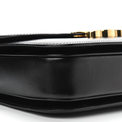 Celine Shiny Calfskin Medium Triomphe Black 9 of 11