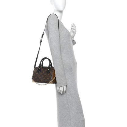 Louis Vuitton Reverse Monogram Speedy Trunk 20 2 of 10