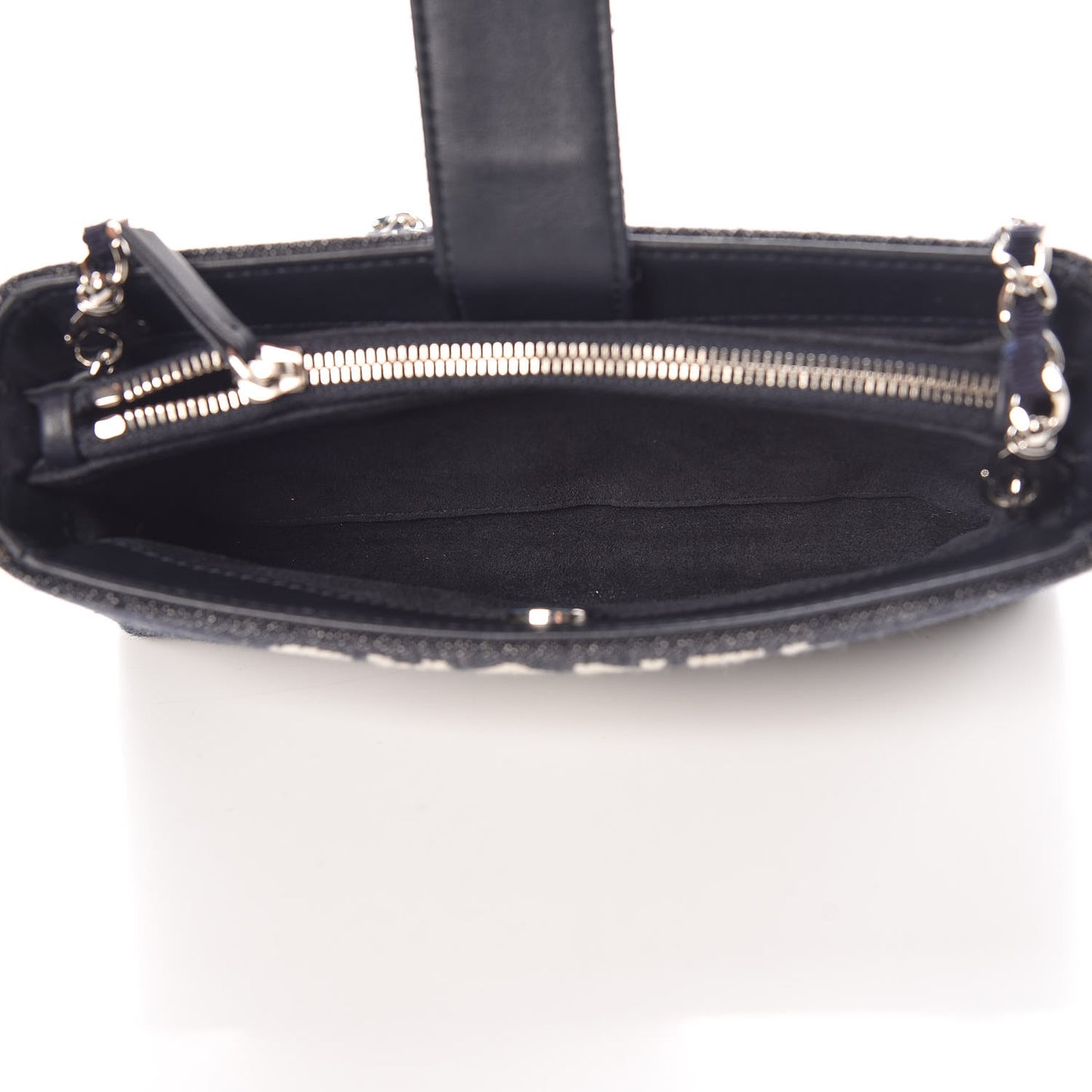 Canvas Deauville Phone Holder Crossbody Dark Blue