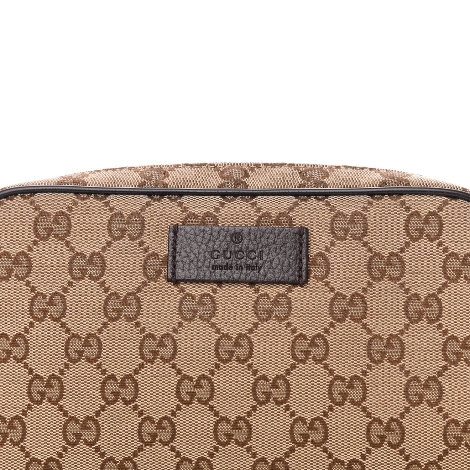 Gucci Monogram Belt Bag Dark Brown 11 of 11