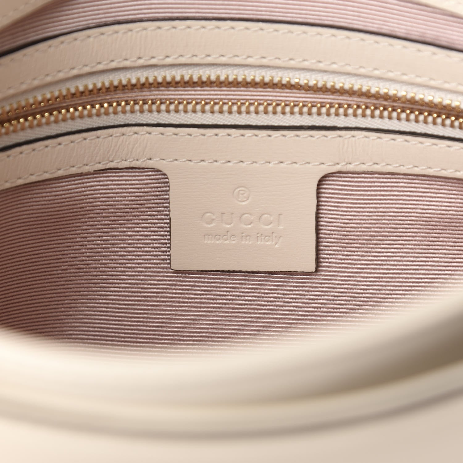 Gucci Calfskin Medium Arli Flap Shoulder Bag White 6 of 12