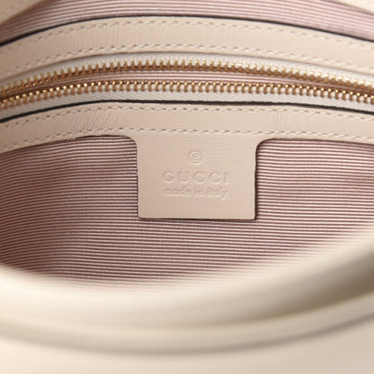 Gucci Calfskin Medium Arli Flap Shoulder Bag White 6 of 12