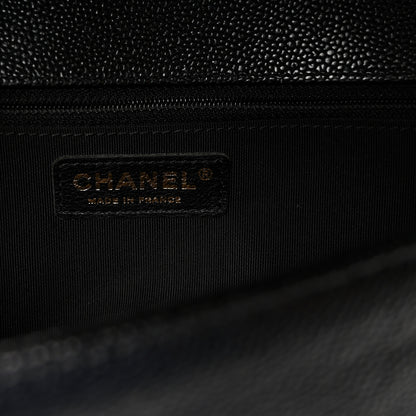 Chanel Caviar Quilted New Medium Boy Flap Black 6 of 10