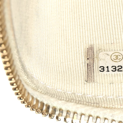 Chanel Lambskin Quilted My Chanel Lady Vanity Case With Chain White 7 of 13