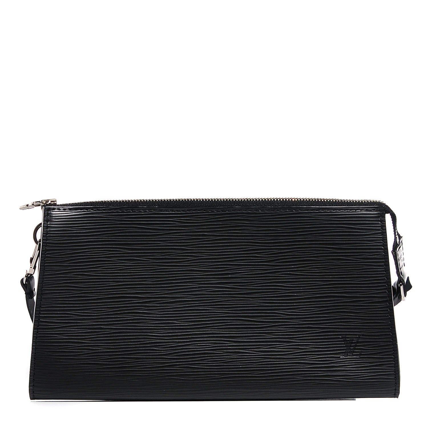 Louis Vuitton Epi Pochette Accessories 24 Black 1 of 7