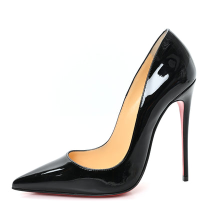 Christian Louboutin Patent So Kate 120 Pumps 37 Black 1 of 10