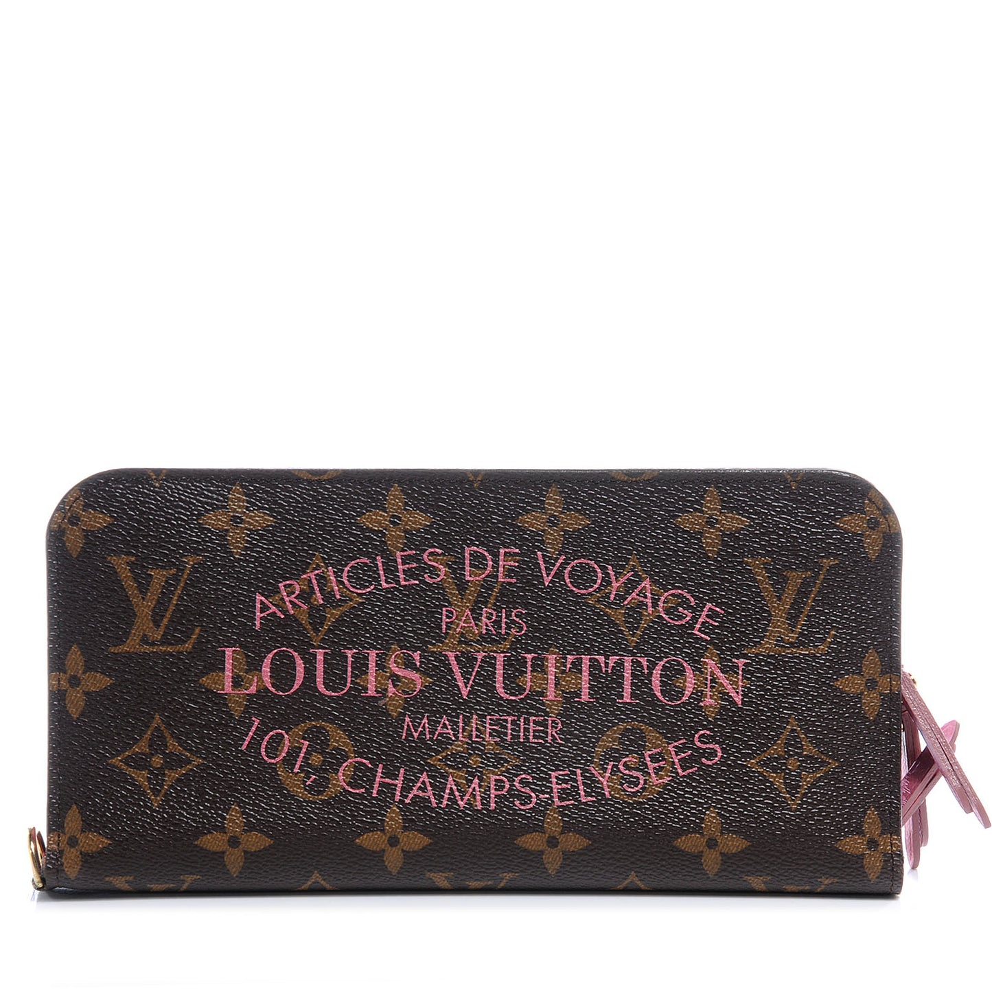 Monogram Articles de Voyage Ikat Insolite Wallet Rose Velours