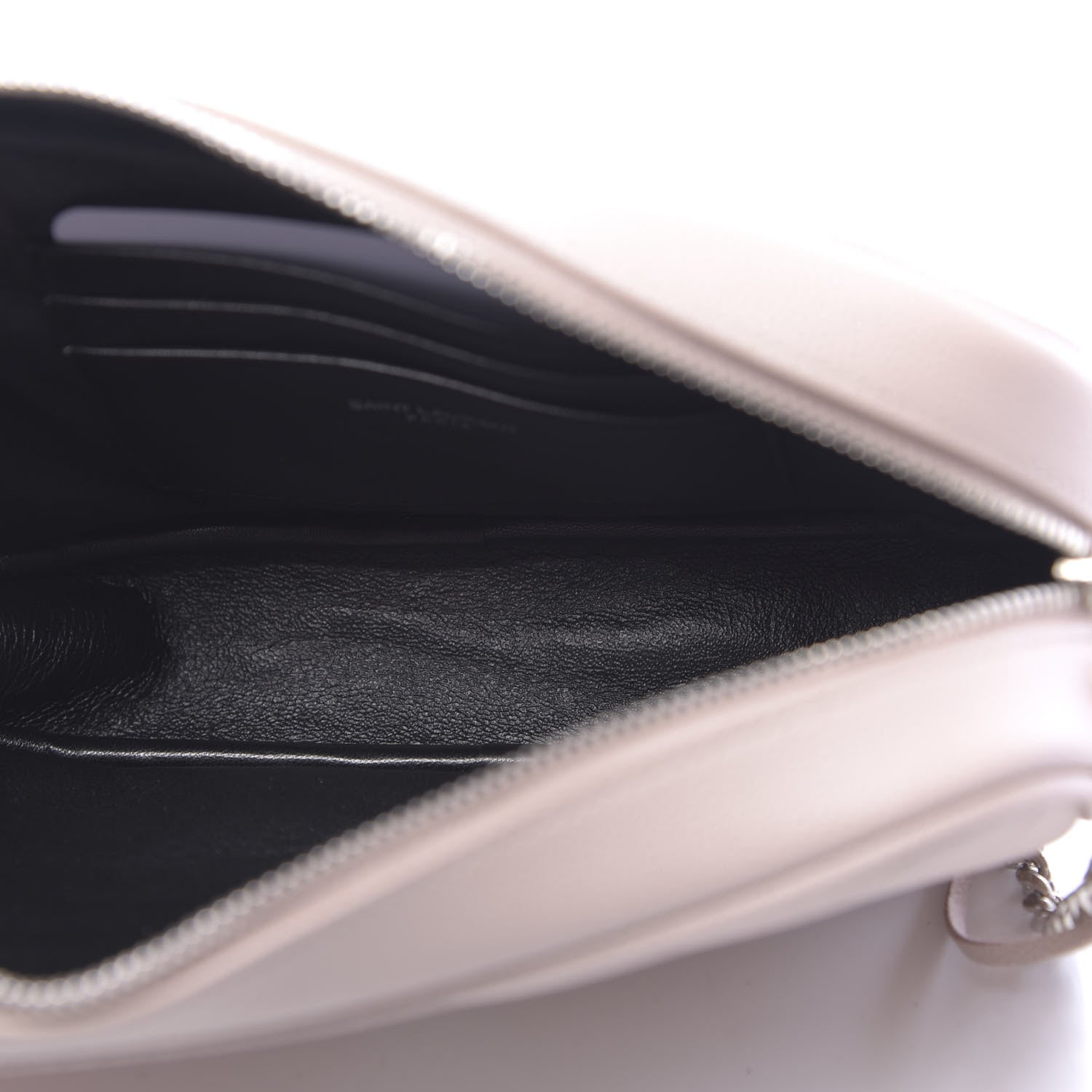 Saint Laurent Grain De Poudre Matelasse Monogram Mini Lou Camera Bag Marble Pink 5 of 11