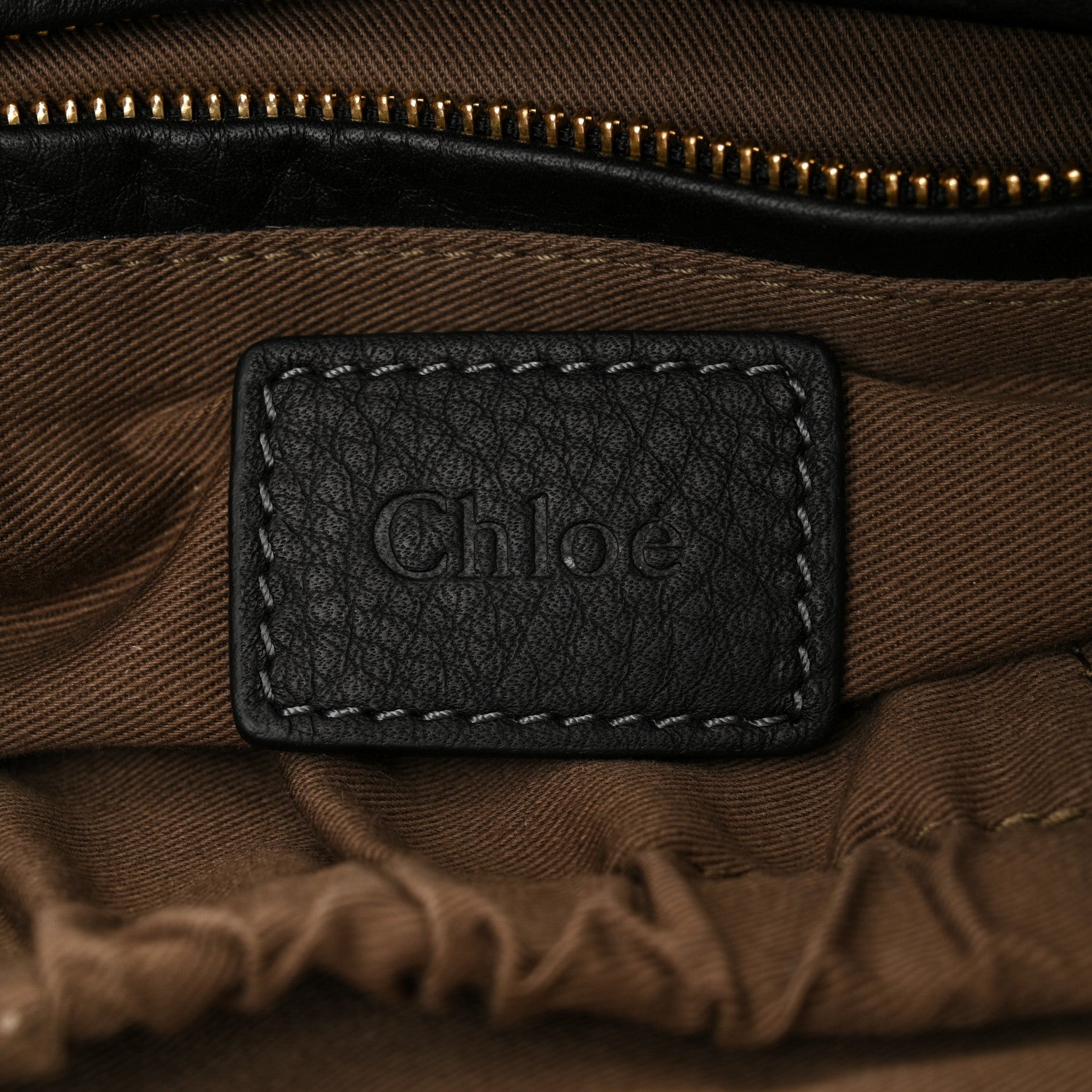 Chloe Calfskin Large Marcie Satchel Black 6 of 10